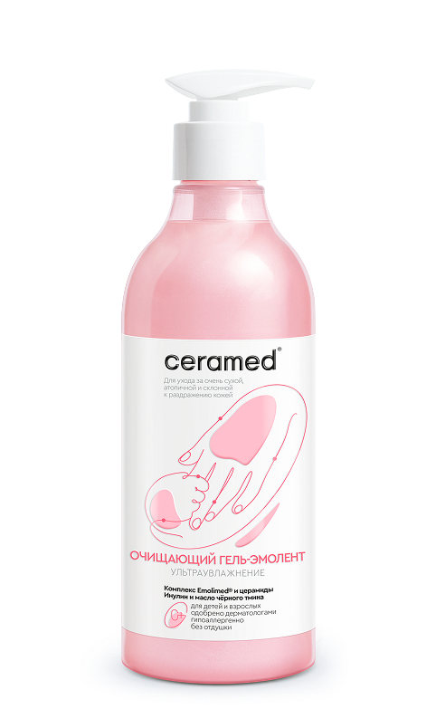 ОЧИЩАЮЩИЙ ГЕЛЬ-ЭМОЛЕНТ УЛЬТРАУВЛАЖНЕНИЕ, 400 МЛ